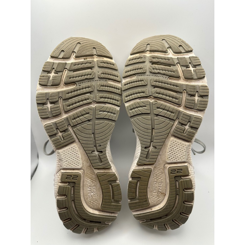 Brooks Adrenaline GTS 22 Running Shoes Womens 9 Grey Blue Good 1203531B045 - Picture 8 of 10